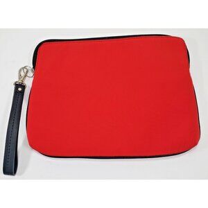 Fossil Abbot Ladies Wristlet Bag Red 10" x 8"
